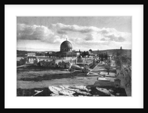 The Mosque of Omar on the site of the ancient temple, Bethlehem, Israel by Anonymous