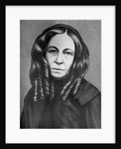 Elizabeth Barrett Browning (1806-1861), English poet by Anonymous
