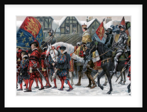 The coronation of Edward VI by Anonymous