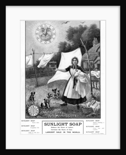 Advertisement for 'Sunlight Soap' by Anonymous