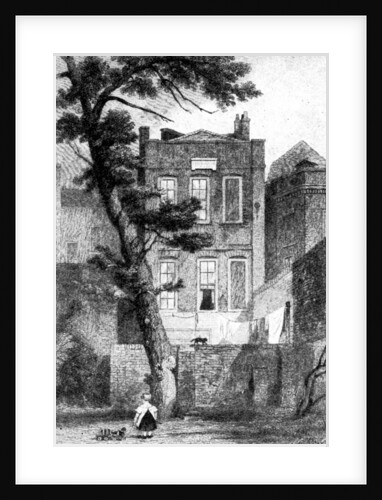 Milton's House in Petty France, Westminster, London by Rischgitz Collection
