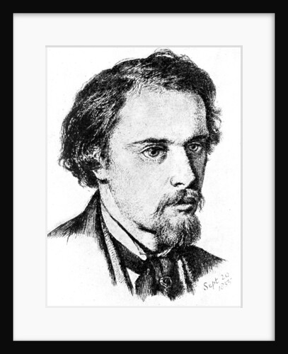 D.G Rossetti by Rischgitz Collection