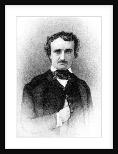 Edgar Allan Poe, Author of Tales of Mystery and Imagination by Rischgitz Collection