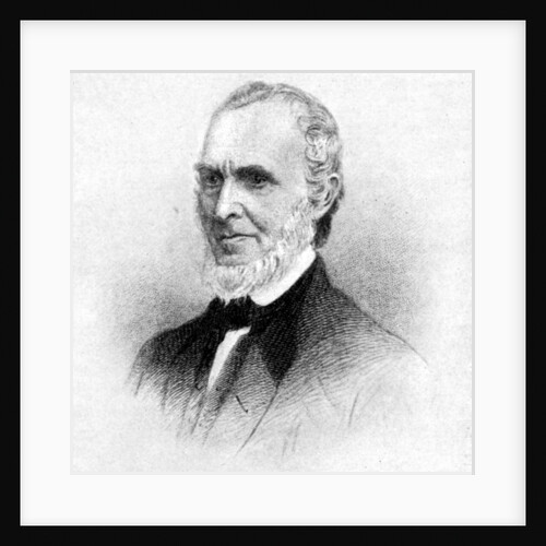 John Greenleaf Whittier, New England Poet by Rischgitz Collection