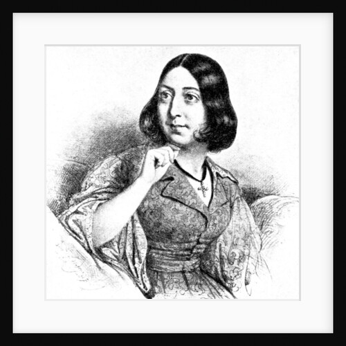 George Sand by Louis Leopold Boilly