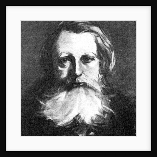'John Ruskin', Victorian art critic by Anonymous