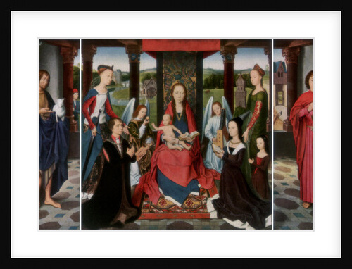 The Virgin and Child with Saints and Donors (The Donne Triptych) by Dirck Bouts