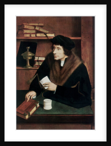 Petrus Aegidius by Quentin Metsys I