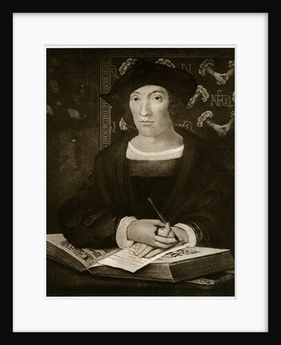 'Joris van Zelle', c1519 by Bernaert van Orley