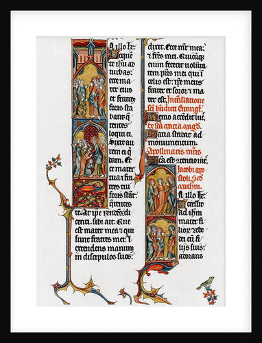 Illuminated letters by Anonymous