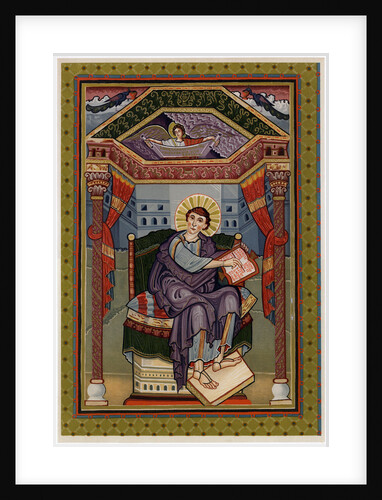 St Matthew, c800 AD by Anonymous