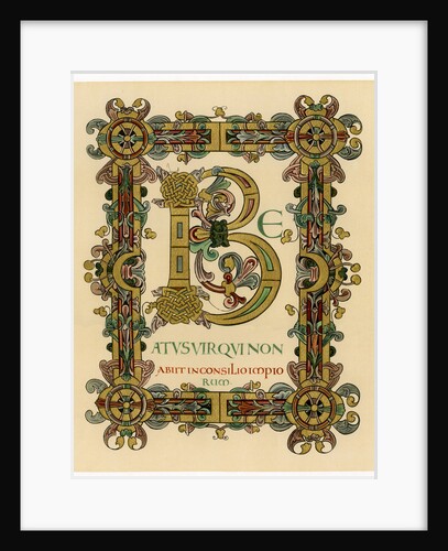 Initial letter 'B' by Anonymous