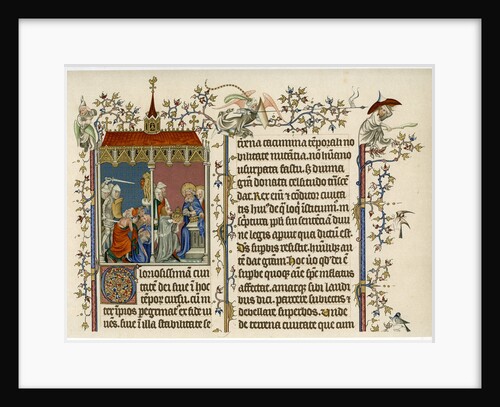 Two bible scenes by Anonymous