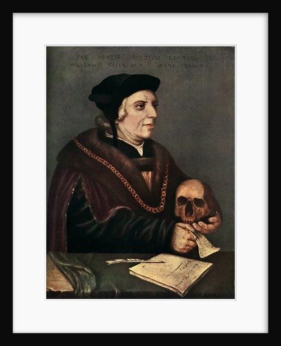 Sir William Butts (c1486-1545) by Hans Holbein The Younger