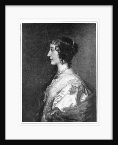 Henrietta Maria of France by Hanfstaengel