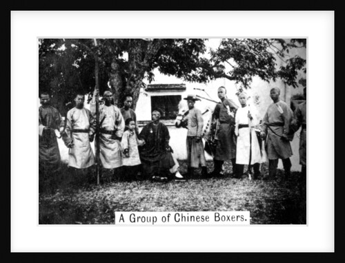 A group of Chinese Boxers by Ogden's Guinea Gold Cigarettes