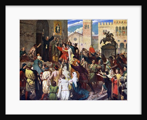 Peter the Hermit Preaching the First Crusade by Anonymous