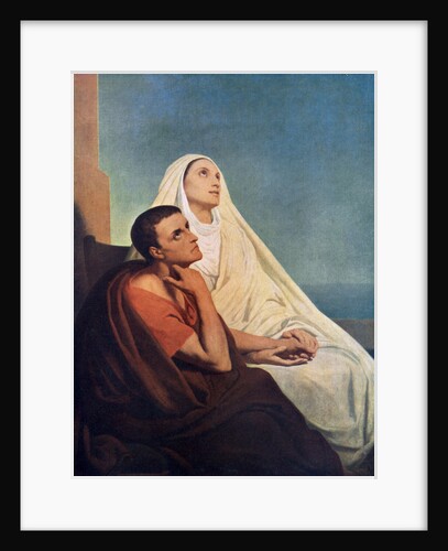 St Augustine with his mother St Monica by Ary Scheffer