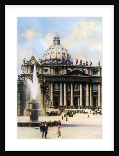 The Basilica of Saint Peter, Rome by Anonymous