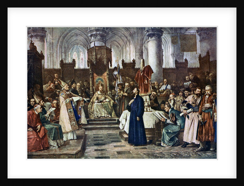 Jan Hus Before the Council of Constance by Vaclav Brozik