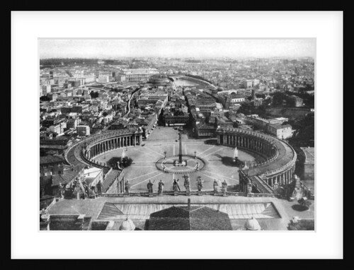 Rome as seen from the Cupola of St Peter's by Anonymous