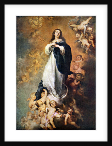 Immaculate Conception of the Escorial by Bartolomé Esteban Murillo