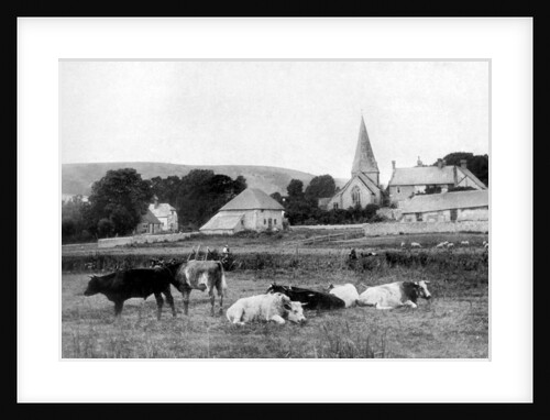 A village church by Anonymous