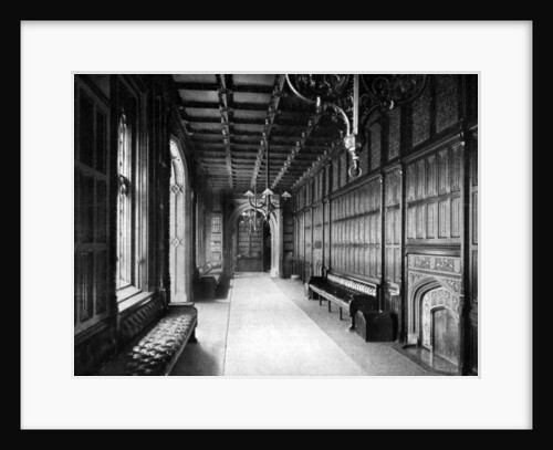 The Division Lobby, House of Commons, Westminster, London by Anonymous