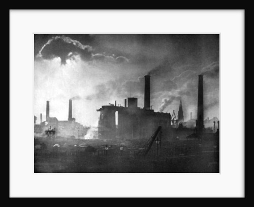 Coal and iron production by Edgar & Winifred Ward