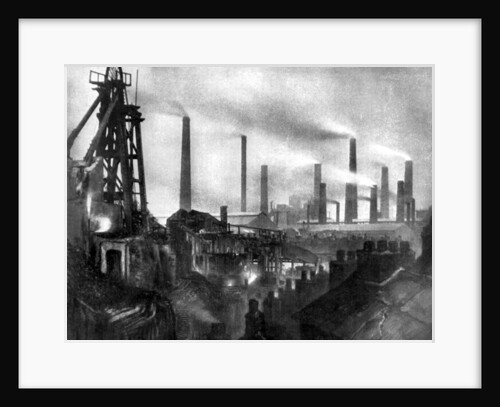 Coal and iron production by Edgar & Winifred Ward