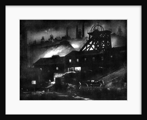 A mining centre by Edgar & Winifred Ward