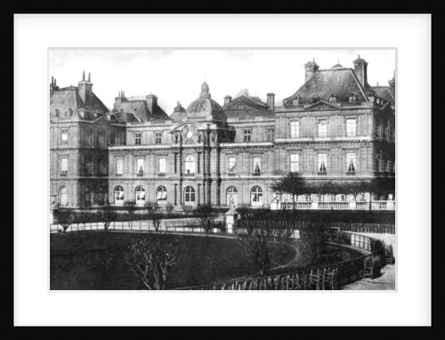 The Palace of Luxembourg, home of the French Senate, Paris, France by Anonymous