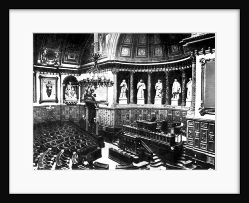 The Chamber of the French Senate, Paris, France by Anonymous