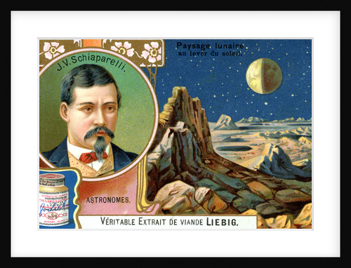 Giovanni Virginio Schiaparelli, Italian astronomer by Anonymous