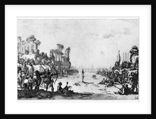 St Sebastien by Jacques Callot