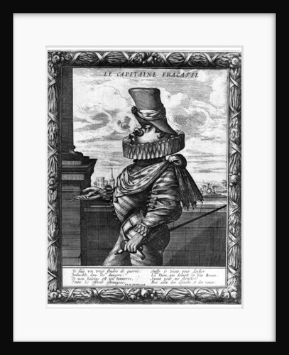'Capitaine Fracasse', c120-1670 by Abraham Bosse