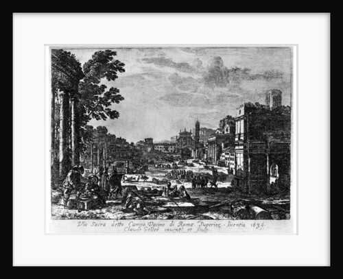 Campo Vacino by Claude Lorrain