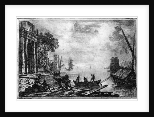 Sunset by Claude Lorrain