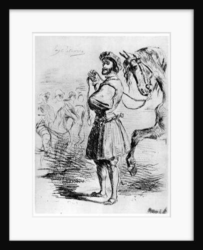 Cavalier Francais by Eugène Delacroix