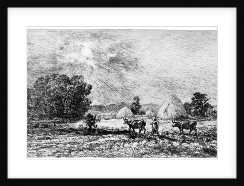 Clair de Lune a Valmondois by Charles François Daubigny