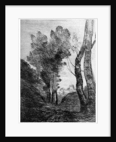 Environs de Rome by Jean-Baptiste-Camille Corot
