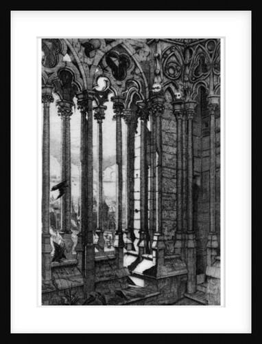 La Galerie Notre-Dame by Charles Meryon