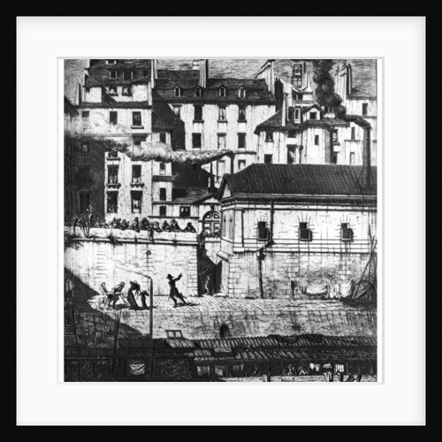 La Morgue by Charles Meryon