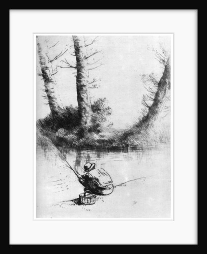 The Angler by Alphonse Legros