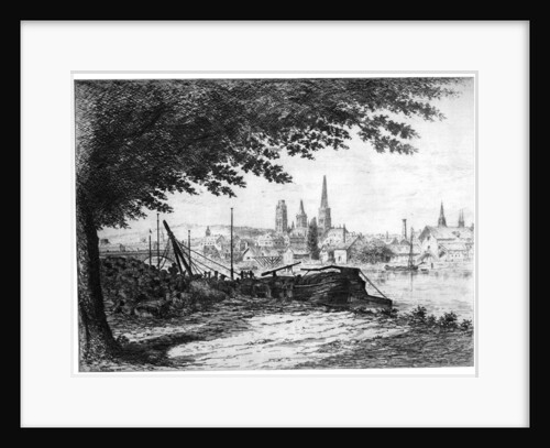 Rouen Prise du Cours-la-Reine by Anonymous