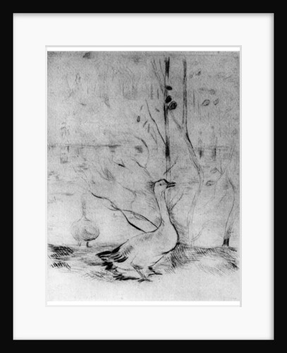 'Les Oies', (The Geese) by Berthe Morisot