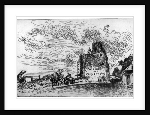 Demolition by Johan Barthold Jongkind