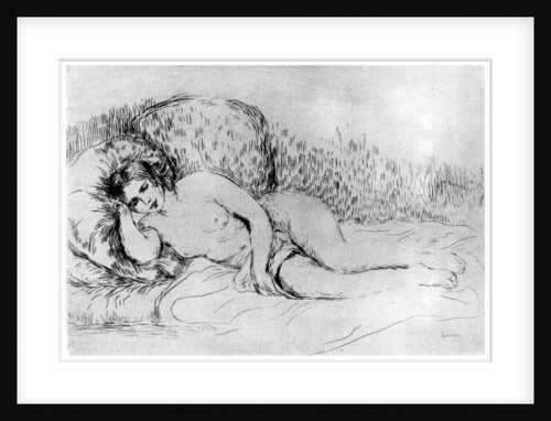 Nude by Pierre-Auguste Renoir