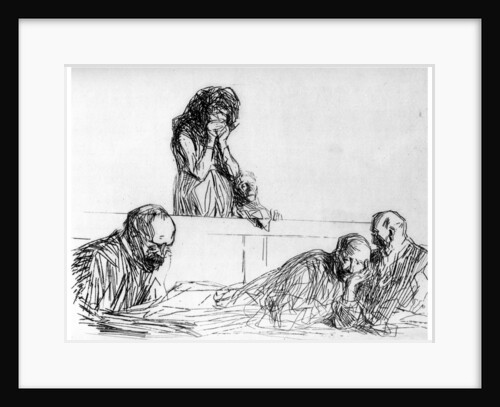 La Fille-mere by Jean Louis Forain