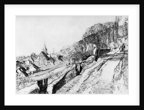 L'Eglise de St Prix by Auguste Lepere